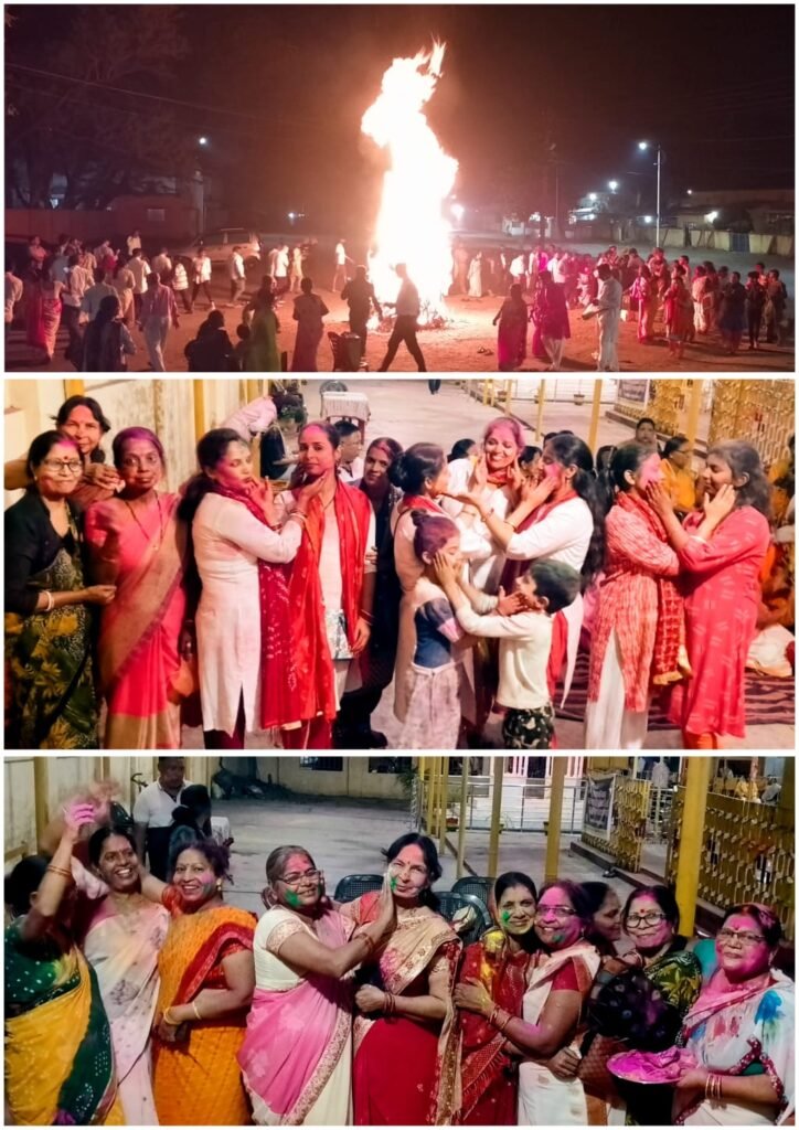 सिंदरी गायत्री ज्ञान मंदिर में होली मिलन समारोह एवं होलिका दहन कार्यक्रम आयोजन किया गया…