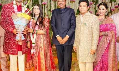 सचिन के घर बजी शहनाई, सितारों से सजी रही शाही शादी…