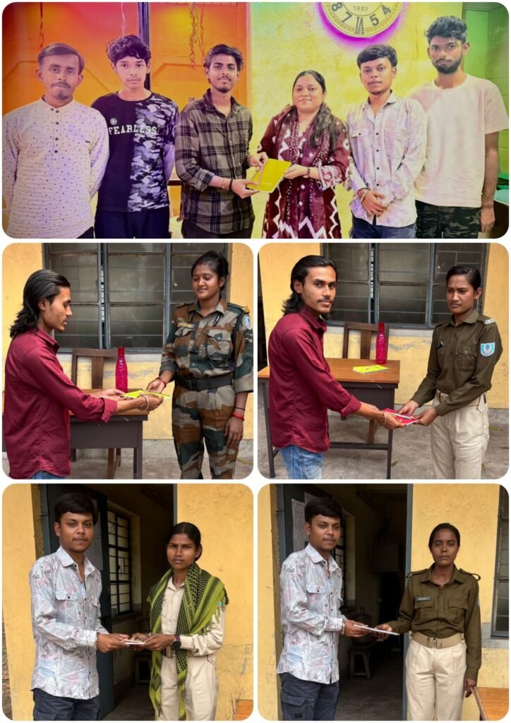 अंतर्राष्ट्रीय महिला दिवस पर अखिल भारतीय विद्यार्थी परिषद (ए बी वी पी) सिंदरी द्वारा महिलाओं को किया सम्मान…