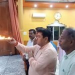 आसनसोल स्कॉन मंदिर पहुँचे भाजपा नेता कृष्णा प्रसाद, भगवान का दर्शन कर शुरू किया जनसंपर्क अभियान…