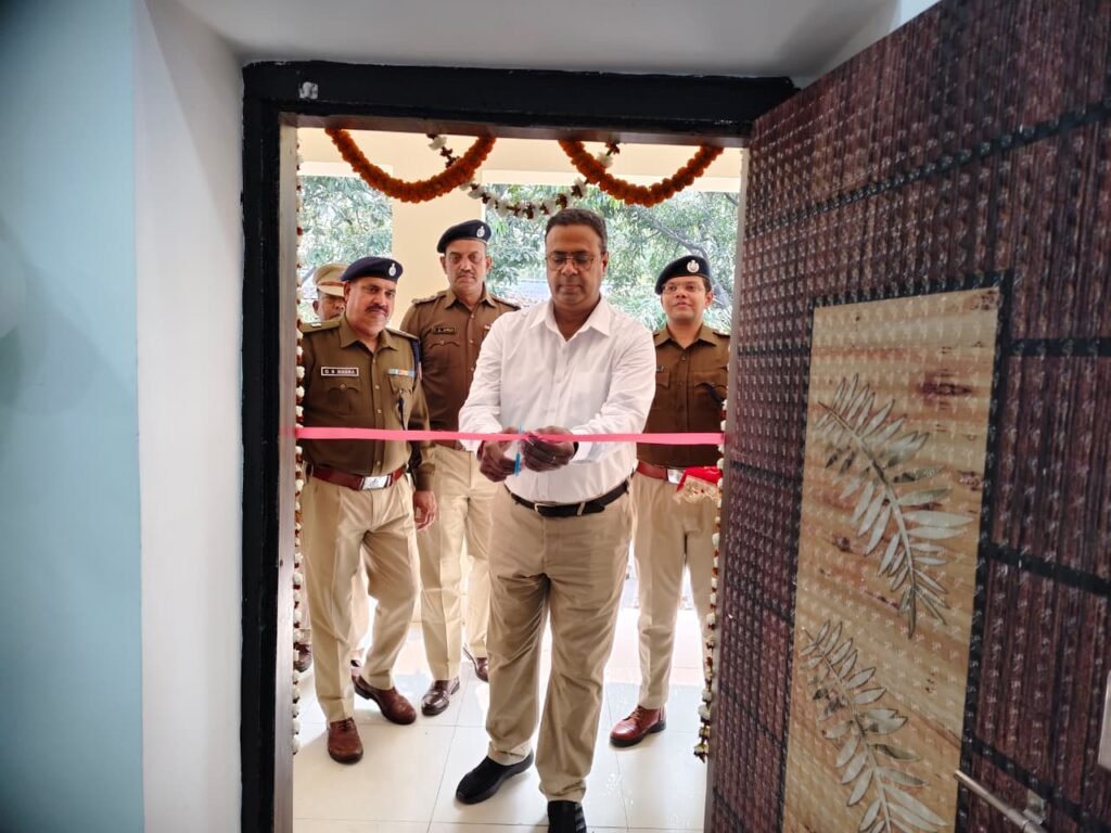 आरपीएसएफ जवानों हेतु मंडल रेल प्रबंधक द्वारा बटालियन रिक्रिएशन रूम एवं यूनिट कैंटीन का उद्घाटन..