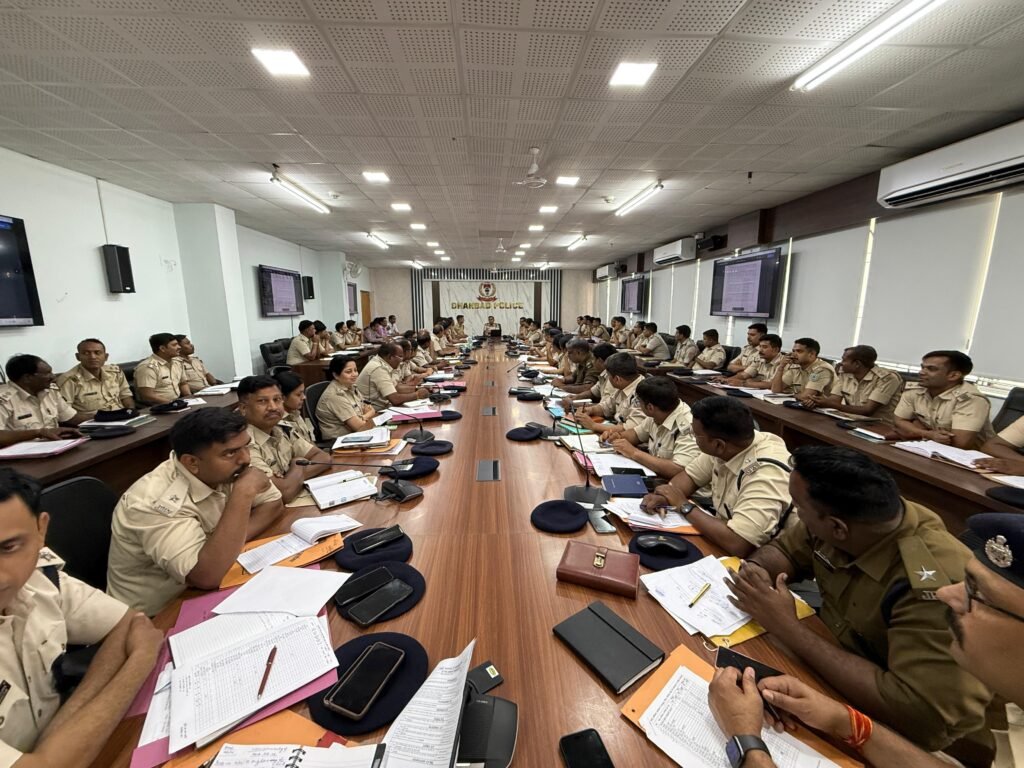 SSP प्रभात कुमार की अध्यक्षता में मासिक अपराध समीक्षा बैठक संपन्न…