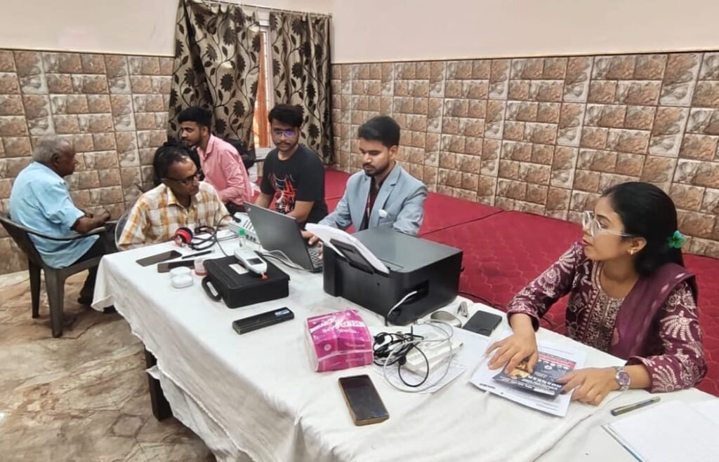 मारवाड़ी युवा मंच – झरिया शाखा द्वारा निःशुल्क कान जांच शिविर का सफल आयोजन, 48 लोगों के कानों की हुई जांच…