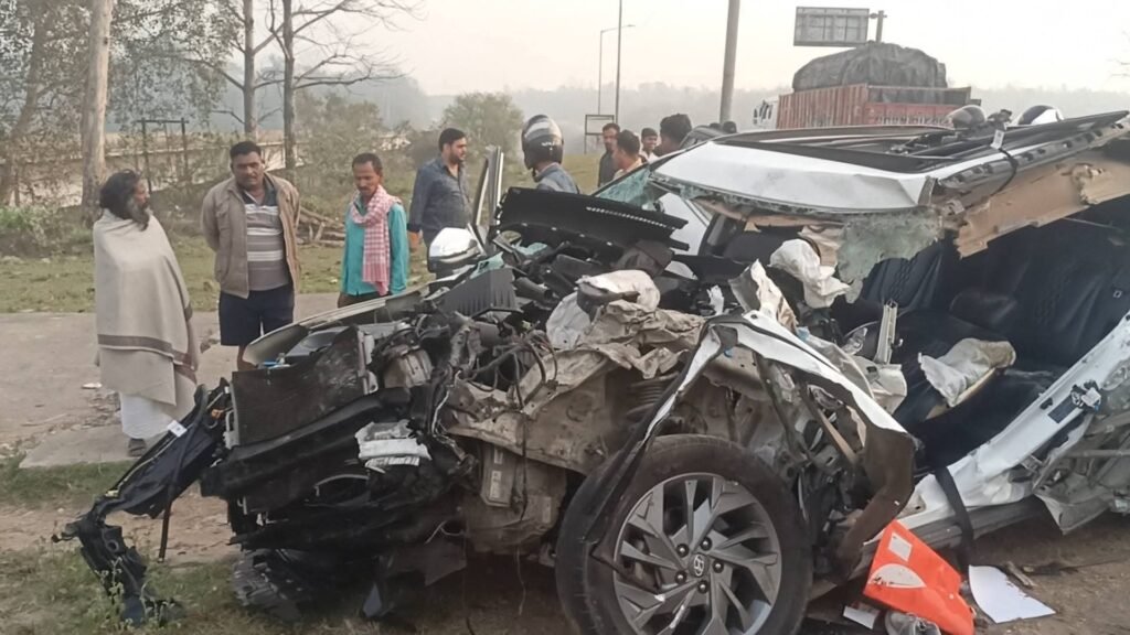 सड़क दुर्घटना में एक की गई जान…