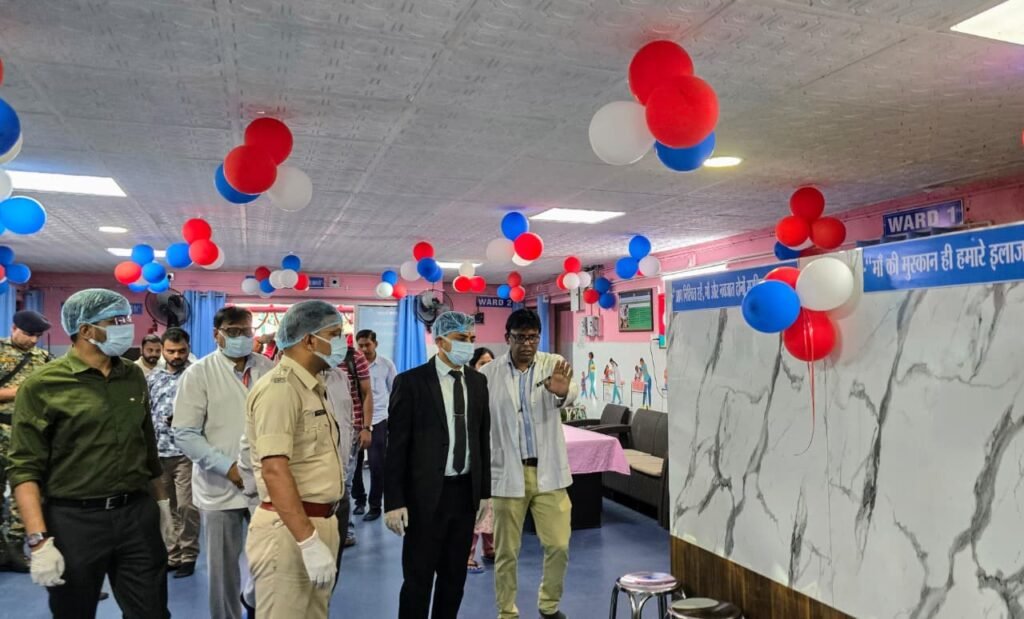 सदर अस्पताल में एमएनसीयू का उद्घाटन…