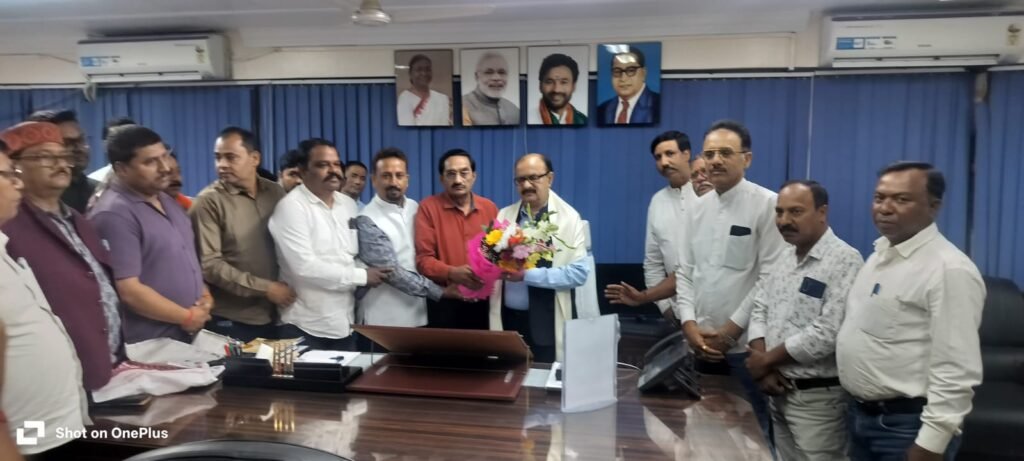 कोयला भवन में AIDEOA – BCCL उच्चस्तरीय बैठक.. सीएमडी को सौंपा ज्ञापन…