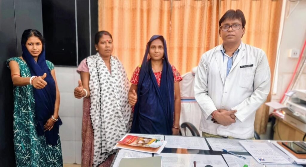 सदर अस्पताल में सफल सर्जरी से मरीजों के खिले चेहरे…..