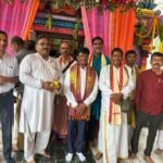 श्री बालाजी मंदिर के भव्य वार्षिकोत्सव में शामिल हुए {शत्रुघ्न महतो}…