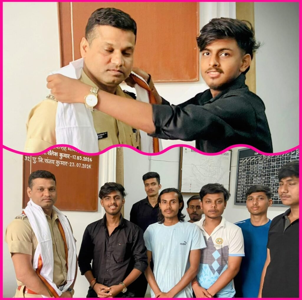 सिंदरी में नवनियुक्त थाना प्रभारी राजेश कुमार का भव्य स्वागत, एबीवीपी ने किया सम्मानित…