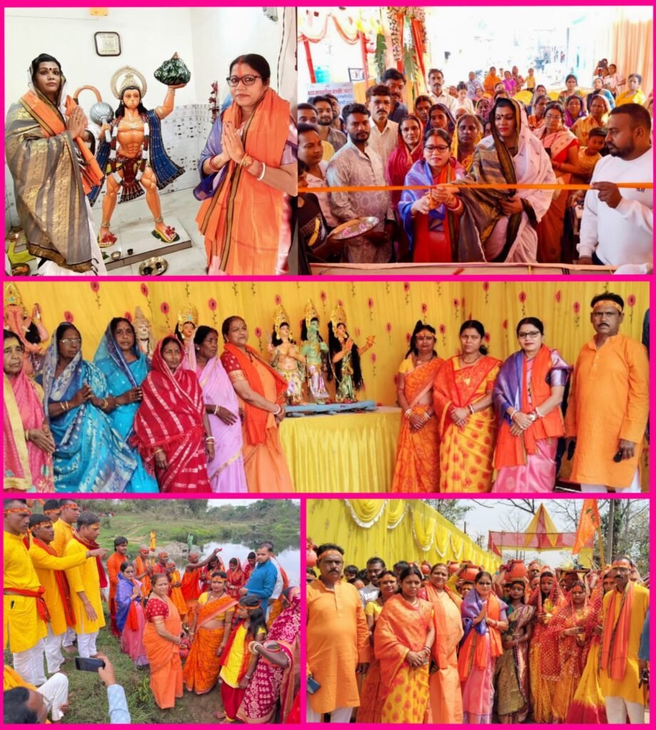 सिंदरी में संकट मोचन हनुमान मंदिर के पंचम स्थापना दिवस पर अखंड हरि कीर्तन आयोजित…