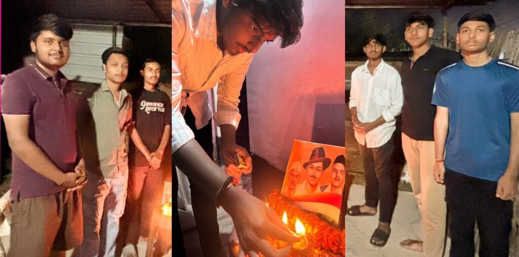 अखिल भारतीय विद्यार्थी परिषद ने मनाया वीर शहीदों का शहादत दिवस…