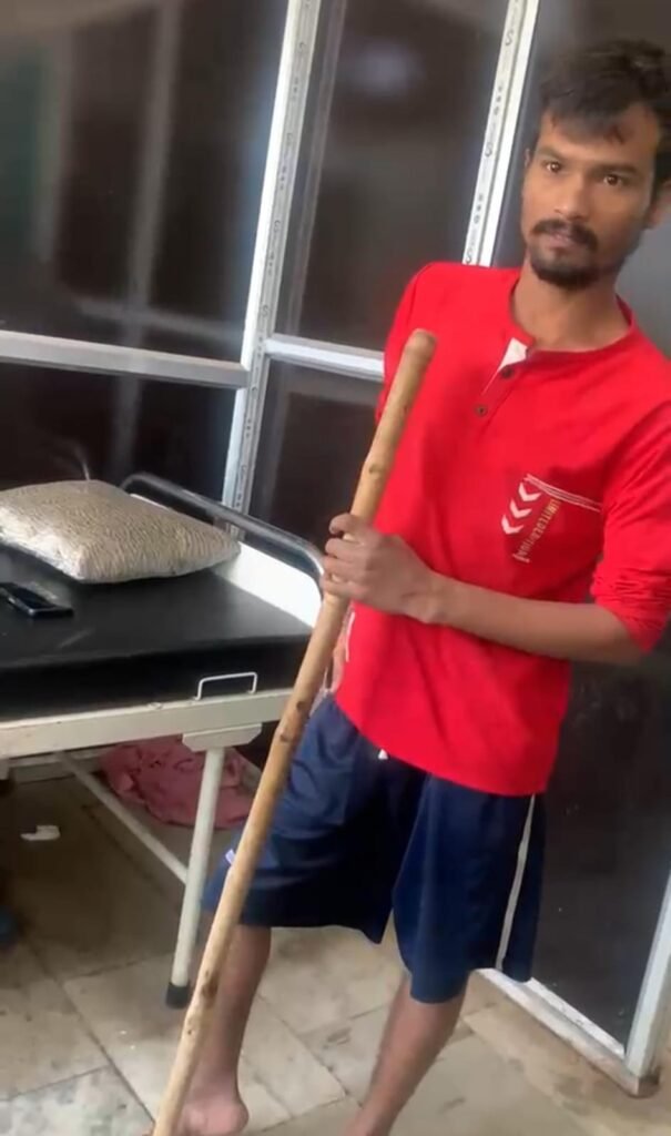 टोटल हिप रिप्लेसमेंट की सफल सर्जरी के बाद मरीज अस्पताल से डिस्चार्ज…