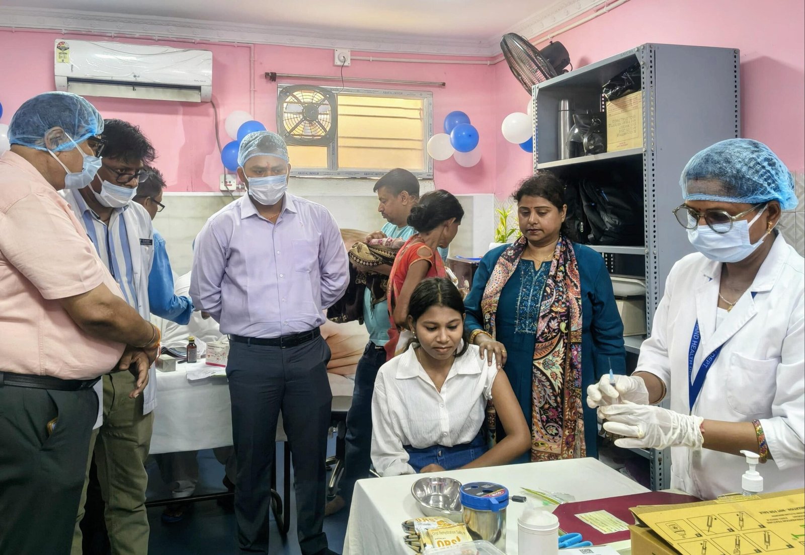 उप विकास आयुक्त ने किया एचपीवी टीकाकरण का शुभारंभ…