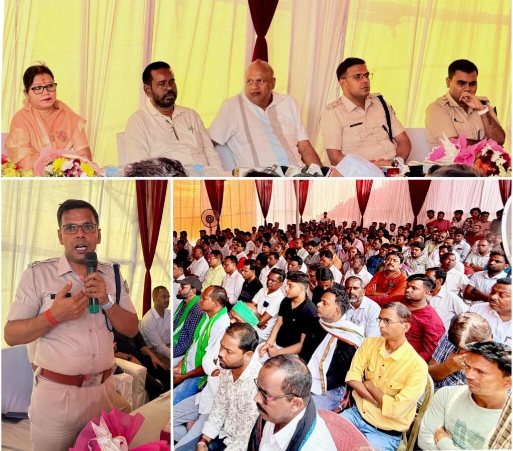 रामनवमी पर्व के अवसर पर बलियापुर में हुए दंगे को लेकर हुई शांति समिति की बैठक…