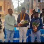 सेवानिवृत्ति कर्मी को दी गई भावभीनी विदाई सह सम्मान समारोह,