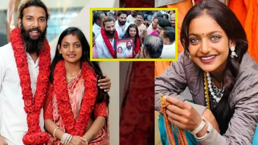 कुंभ मेले की वायरल गर्ल मोनालिसा ने मुस्लिम बॉयफ्रेंड से केरल में की शादी…