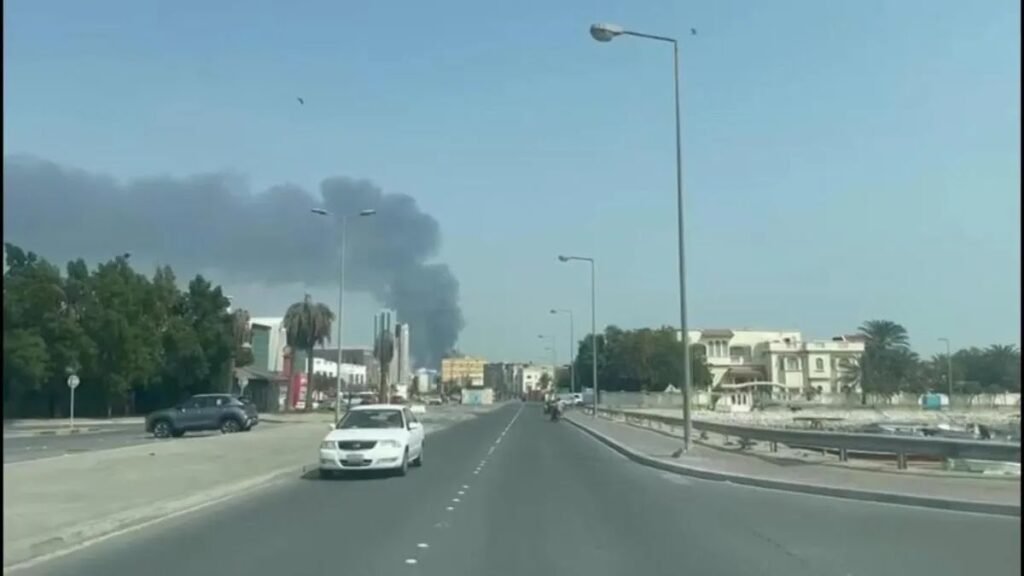 बहरीन में IRGC के हमले में  उड़ गई अमेरिका वायुसेना की कमांड बिल्डिंग…