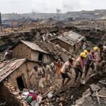 सोनारडीह में भू-धंसान से हड़कंप: घर जमींदोज, कई लोगों के दबे होने की आशंका, सड़क जाम…