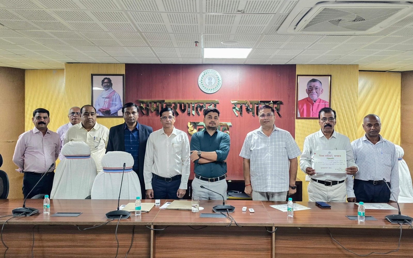 उपायुक्त ने लेखा परीक्षा के प्रशिक्षकों को किया सम्मानित…