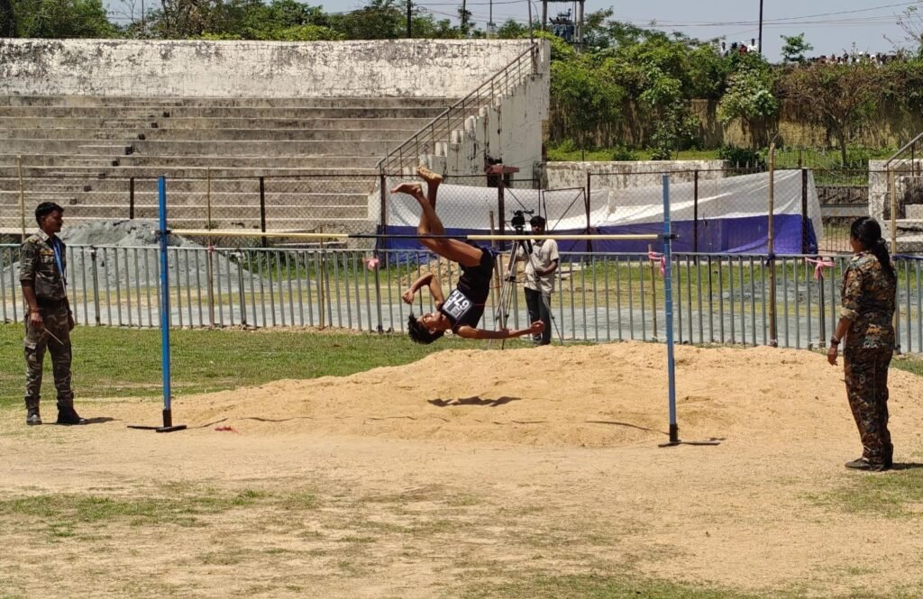 होमगार्ड भर्ती परीक्षा के छठे दिन में शामिल हुए तोपचांची के अभ्यर्थी…