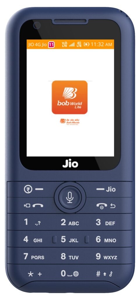 जियोफोन पर मिलेगी रोजमर्रा की बैंकिंग, bob World Lite ऐप लॉन्च…