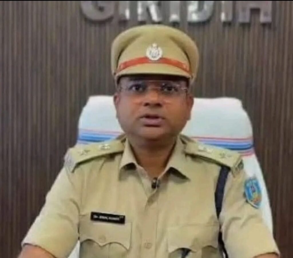 गिरिडीह पुलिस महकमे में बड़ा फेरबदल, 21 थाना प्रभारियों का तबादला..