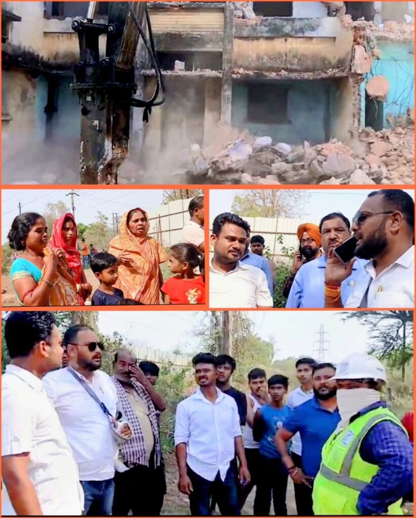 तसरा कोल वाशरी के लिए कन्वेयर बेल्ट लगाने का कार्य हुआ प्रारंभ …