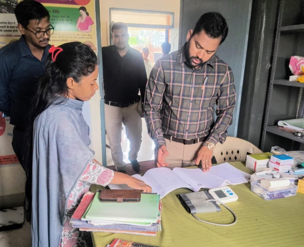 उप विकास आयुक्त ने विकास कार्यों का किया नरीक्षण…