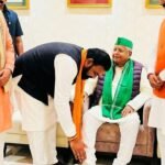 राजनीति में संस्कार, बदलते समीकरण और एक तस्वीर की अनकही कहानी— कैसे एक क्षण का दृश्य बन गया समय का जीवंत दस्तावेज….