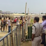 शहरी गैर तकनिकी के पुरुष अभ्यर्थियों ने दी शारीरिक दक्षता परीक्षा…