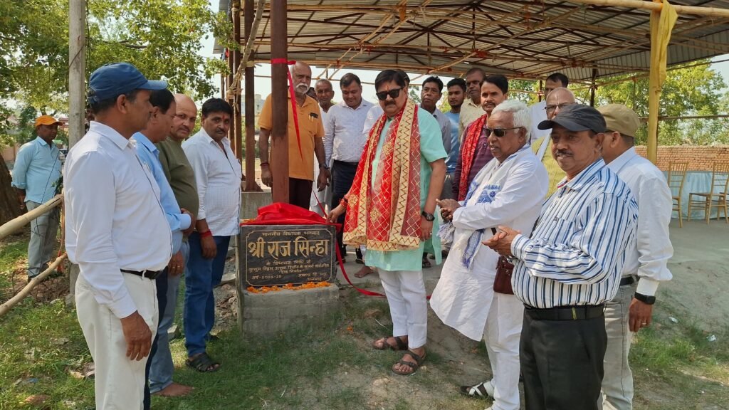 राम मंदिर परिसर में जनसुविधा के लिए नए शेड का उद्घाटन, श्रद्धालुओं को मिलेगी राहत : राज सिन्हा…