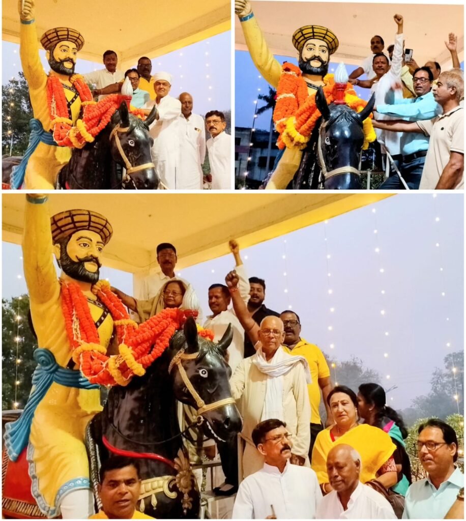 सिंदरी में भव्य रूप से मनाई गई बाबु वीर कुंवर सिंह की जयंती…