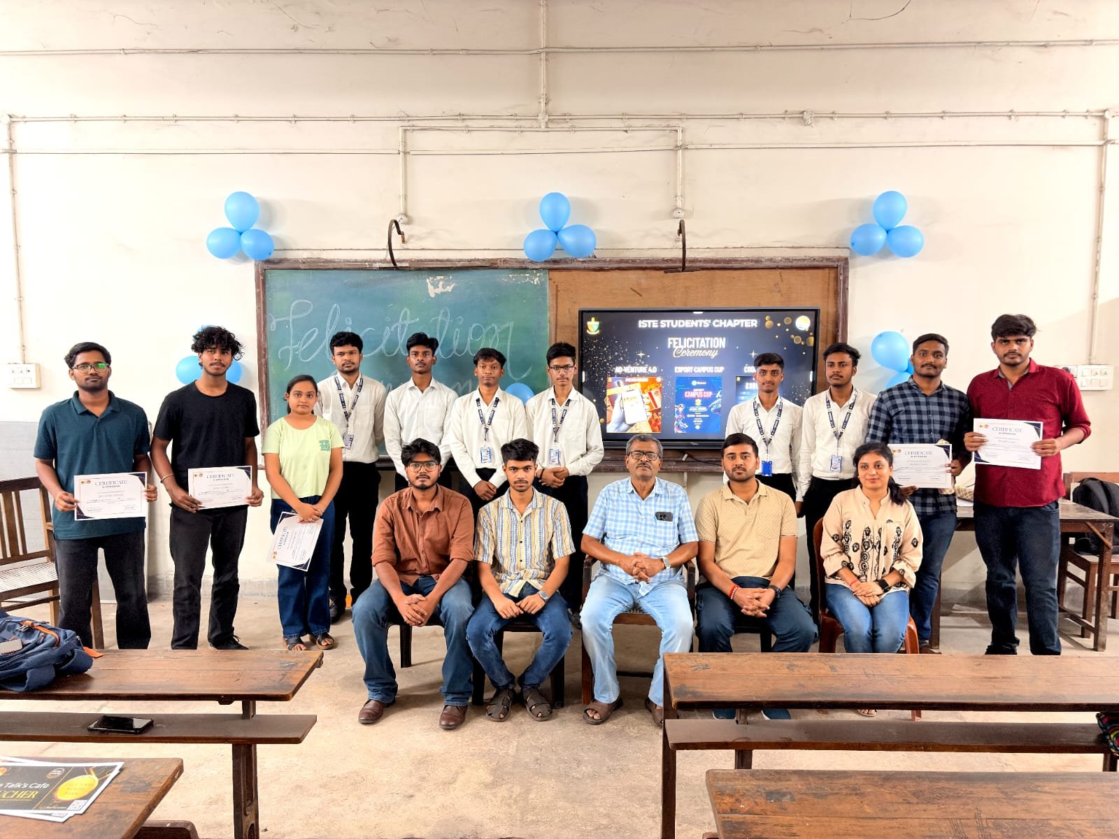 बीआईटी सिंदरी में आईएसटीई द्वारा फेलिसिटेशन सेरेमनी का आयोजन…