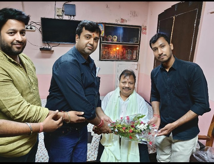 मारवाड़ी सम्मेलन, झरिया के नवनिर्वाचित अध्यक्ष सुनील सांवरिया का मायुम झरिया टीम किया सम्मानित…