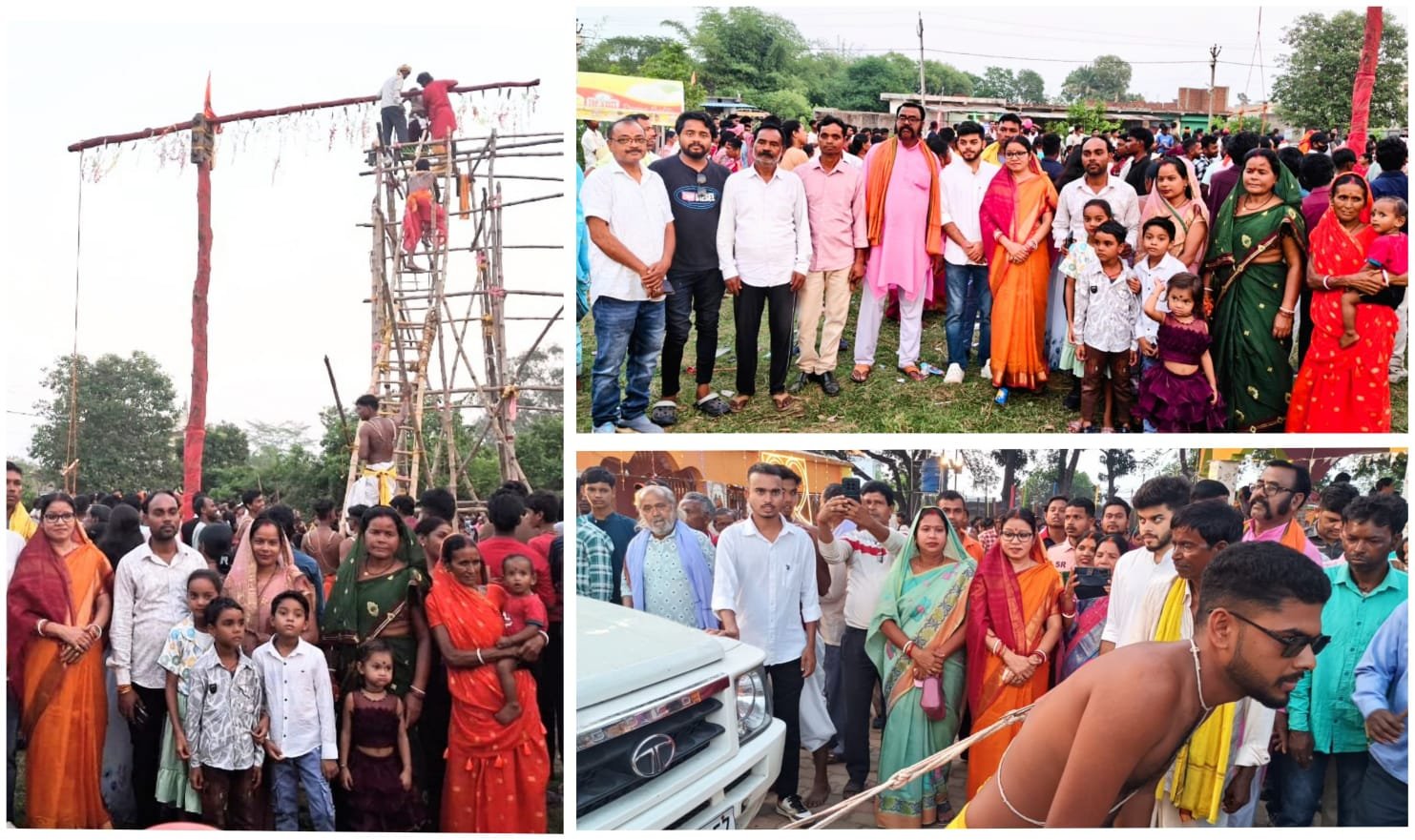 बलियापुर प्रखंड के पहाड़पुर शिव मंदिर में काफी धूमधाम से मनाया गया चंडक पूजा। पूजा में शामिल हुई भाजपा नेत्री तारा देवी…