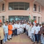 धनबाद जिला कांग्रेस कमिटी ने हजारों की संख्या में निकाला आक्रोश मार्च..