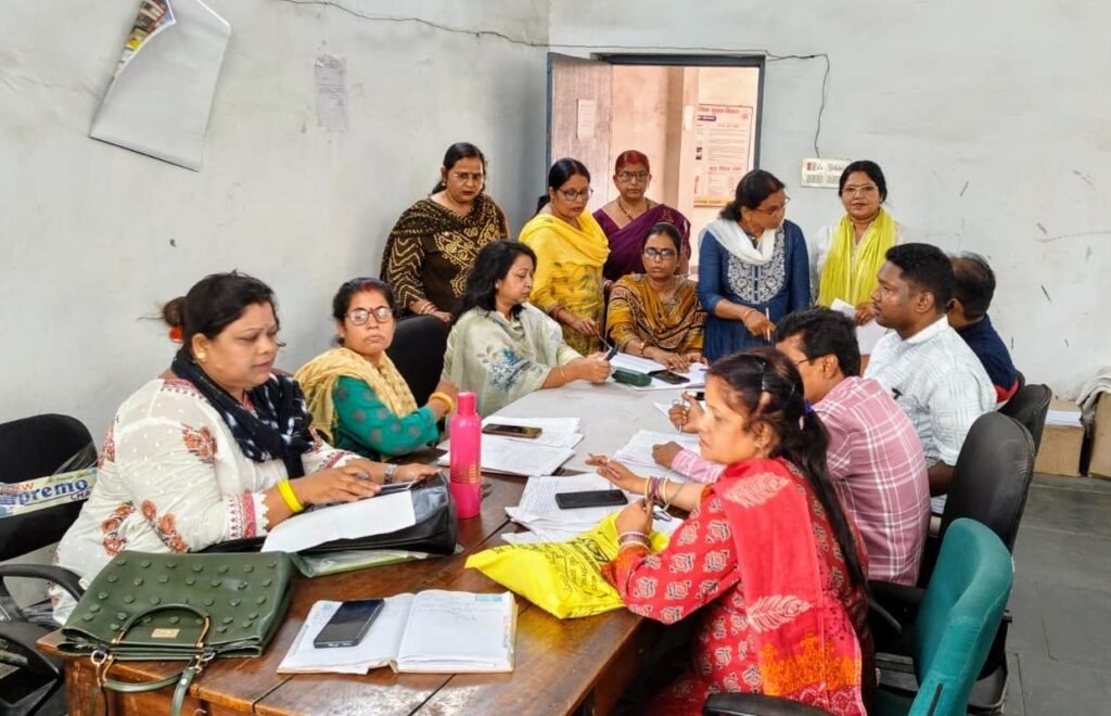 आंगनबाड़ी केंद्रों में बिजली कनेक्शन के लिए विद्युत अभियंताओं के साथ बैठक संपन्न…