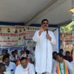 बलियापुर अंचल कार्यालय पर कांग्रेस का हल्लाबोल, सिंदरी को उजाड़ने की साजिश के खिलाफ फूटा गुस्सा…