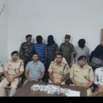 गुप्त सूचना के अधार पर झरिया पुलिस ने किया छपामारी, चार अपराधियों को हथियार समेत दबोचा..