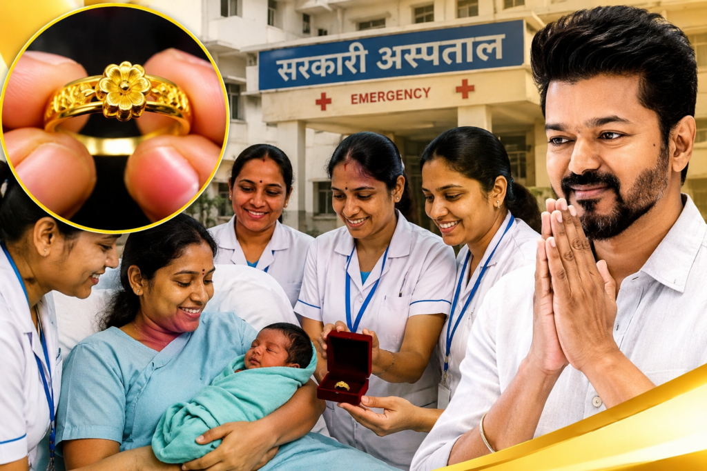 सरकारी अस्पताल में जन्म लेने वाले हर नवजात को मिलेगी सोने की अंगूठी, सरकार का बड़ा ऐलान