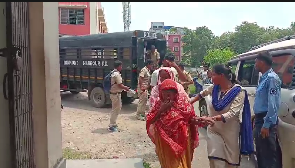 फालता थाने में बवाल: गिरफ्तारी बढ़कर 10 हुई,  डायमंड हार्बर कोर्ट में पेश किए गए आरोपी