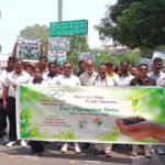विश्व ओलंपिक दिवस पर रैली का आयोजन पर्यावरण बचाओ पर अभियान की शुरुआत