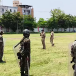 मोहर्रम को लेकर धनबाद पुलिस अलर्ट, संभावित आपात स्थिति से निपटने के लिए किया गया मॉक ड्रिल
