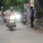 मोहर्रम को लेकर धनबाद पुलिस का फ्लैग मार्च