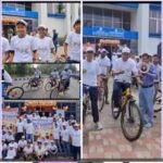 विश्व साइकिल दिवस पर महकुमा शासक के कार्यालय की ओर से भव्य साइकिल रैली..