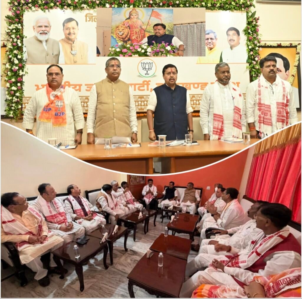 BJP राष्ट्रीय अध्यक्ष नितिन नवीन ने परिचयात्मक बैठक में नेताओं एवं कार्यकर्ताओं से किया आत्मीय संवाद..