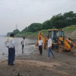 बलियापुर में जल संकट दूर करने की पहल, विधायक चंद्रदेव महतो के प्रयास से दामोदर नदी में रेत खुदाई शुरू