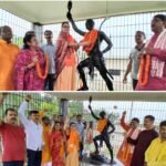 बिरसा मुंडा की 126वीं पुण्यतिथि पर सिंदरी में श्रद्धांजलि, भाजपा नेत्री तारा देवी ने किया माल्यार्पण