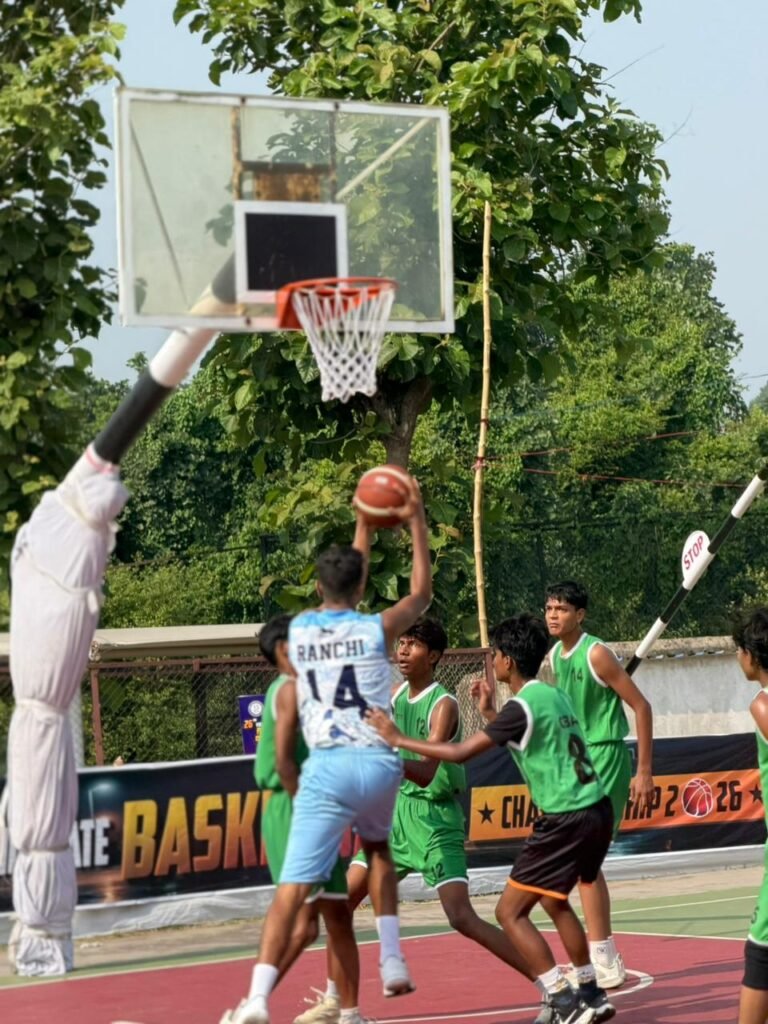 26वीं यूथ झारखंड बास्केटबॉल चैंपियनशिप में रोमांच चरम पर, दूसरे दिन खेले गए कई शानदार मुकाबले
