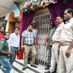 बिना लाइसेंस संचालित विवाह भवन पर धनबाद नगर निगम की कारवाई, प्रतिष्ठान सील